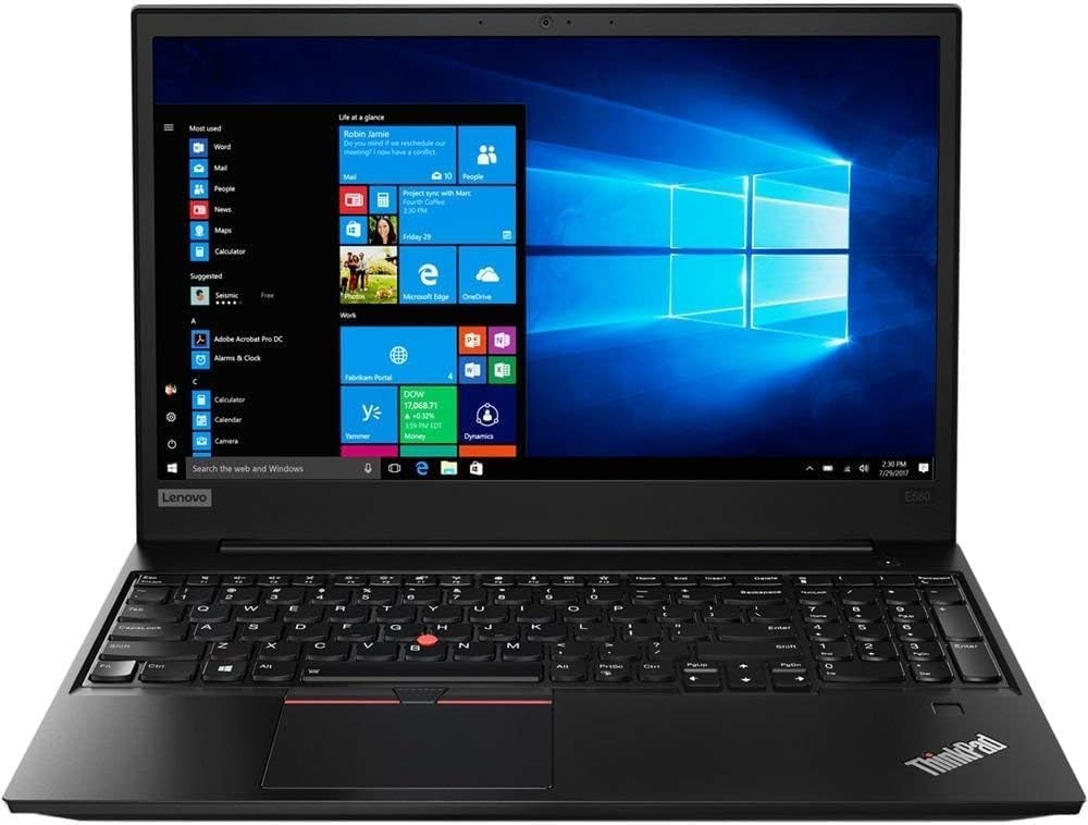 جهاز Lenovo ThinkPad E580 المزود بمعالج Intel Core i5-8250U خيارًا جيدًا لأجهزة الكمبيوتر المحمولة المخصصة للأعمال التجارية.